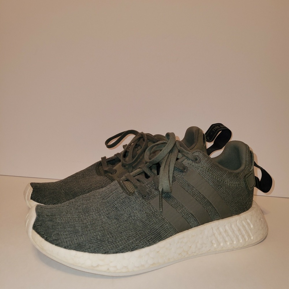 Adidas NMD_R2 W Green Running‎ Trainer Shoes DA8719 Women's Size 8.5 Boost